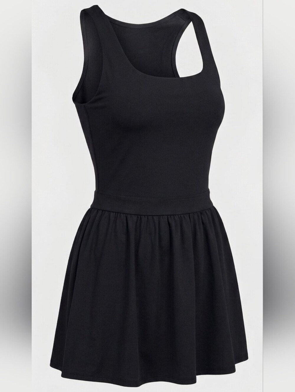 NWT JoyLab Game Day Standard Fit Active Dress Built-In Shorts Athletic Black L